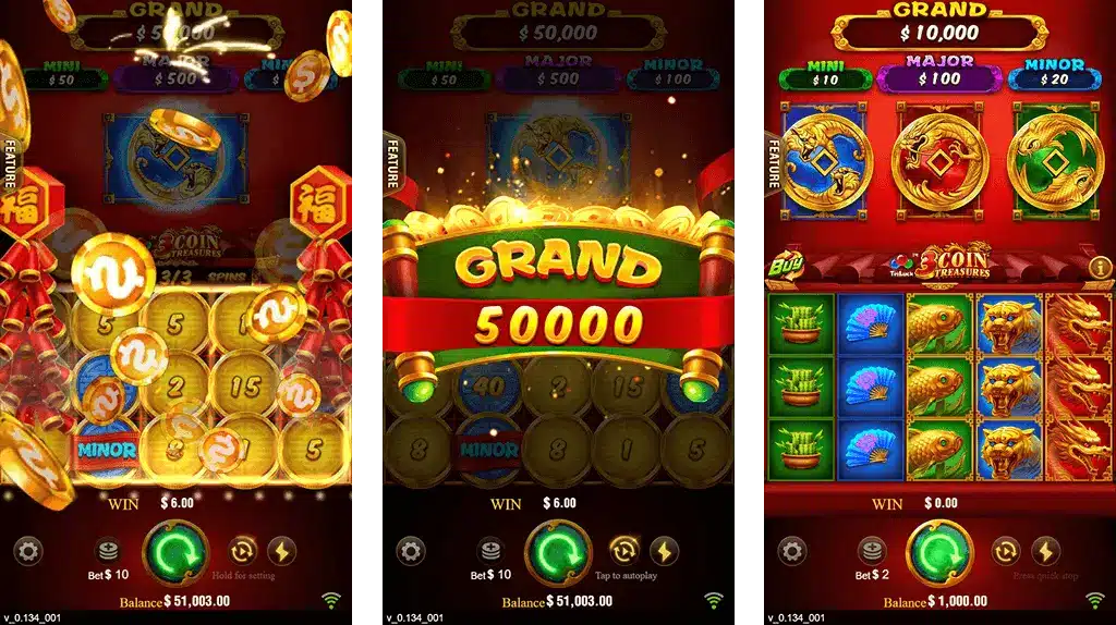 3 Coins 101Zbet Bonus